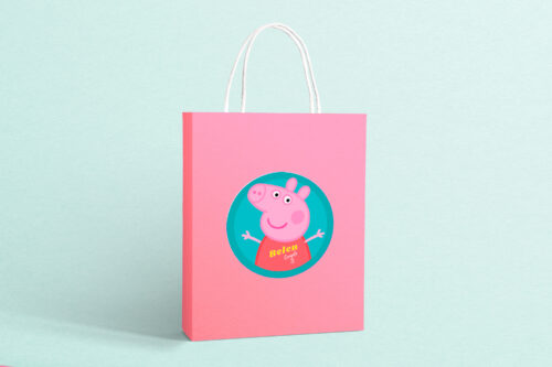 Bolsa Kraft de Peppa