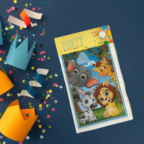 Bolsas para dulces de piñata de Animales de la selva 12 unidades