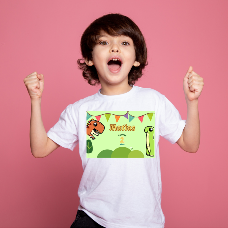 Camisas para niños y adultos de Dinosaurio bebé