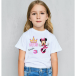Camisas para niños y adultos de Minnie rosa