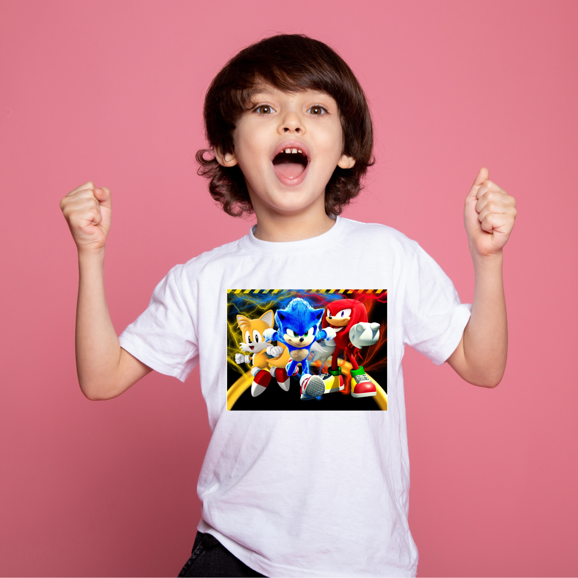 al revés Proporcional Industrializar Camisas para niños y adultos de Sonic - Party-People