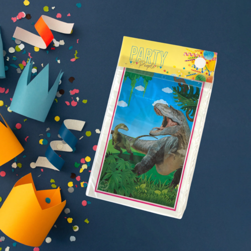 Bolsas para dulces de piñata de Dinosaurio 12 unidades