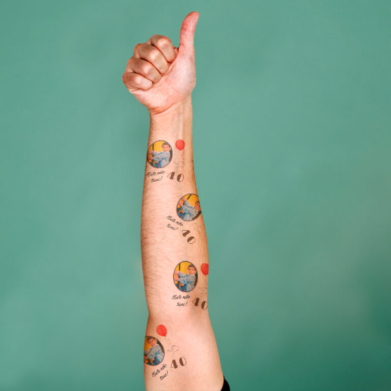 Tatuajes de Este niño tiene 40